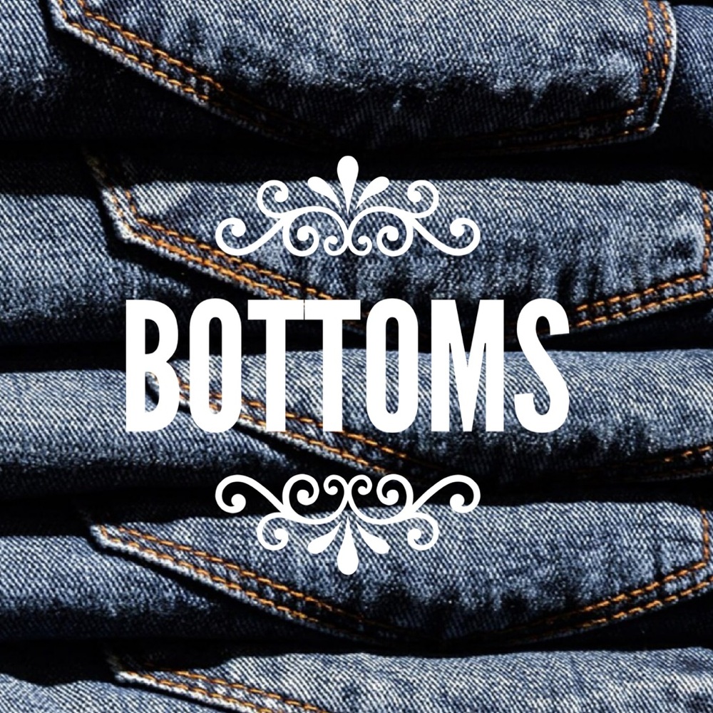 BOTTOMS: pants, jeans & skirts
